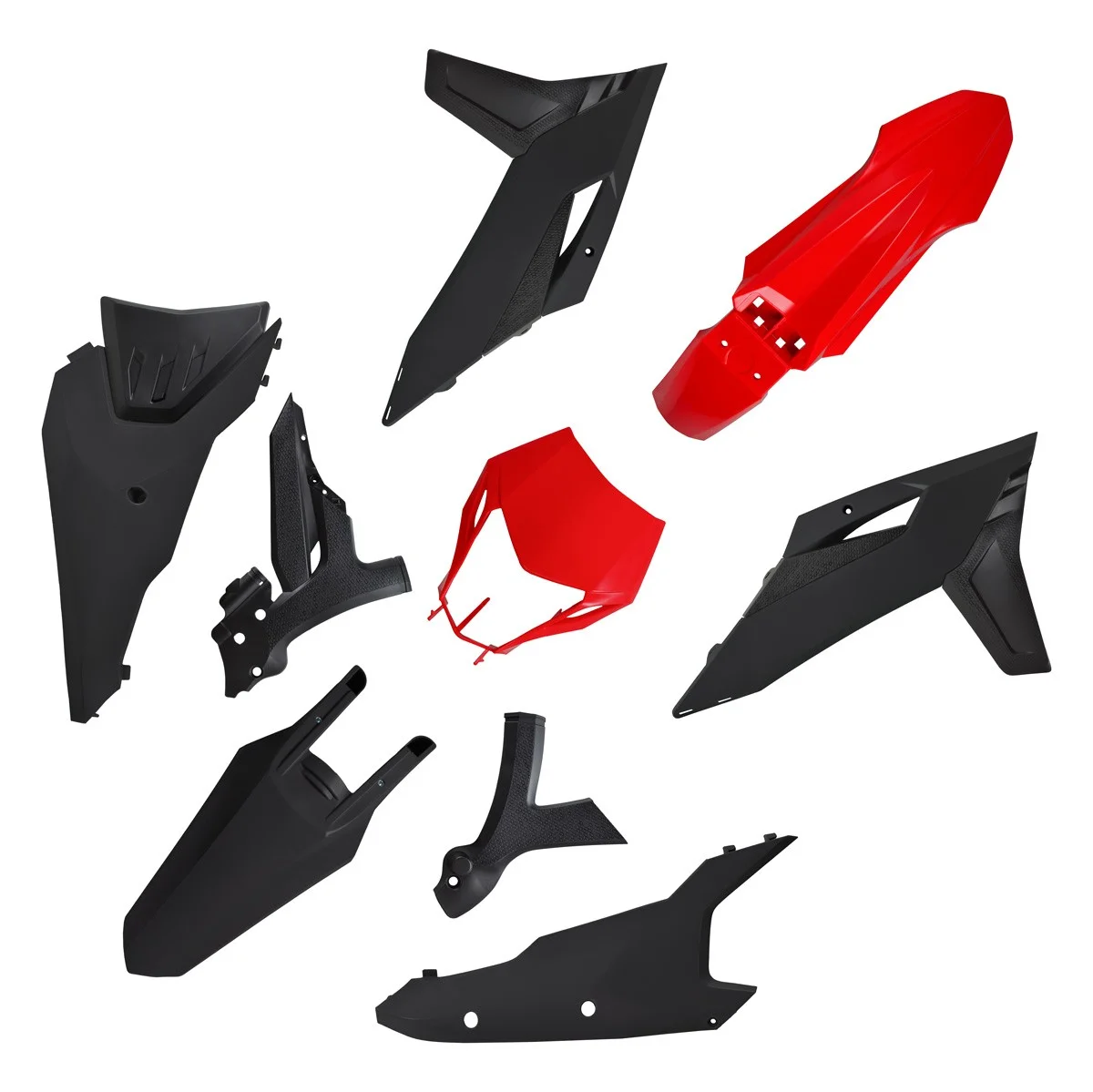 Kit Plástico MXF 250/300 TSX 270FI 2026 - Spinelli Motos Boutique